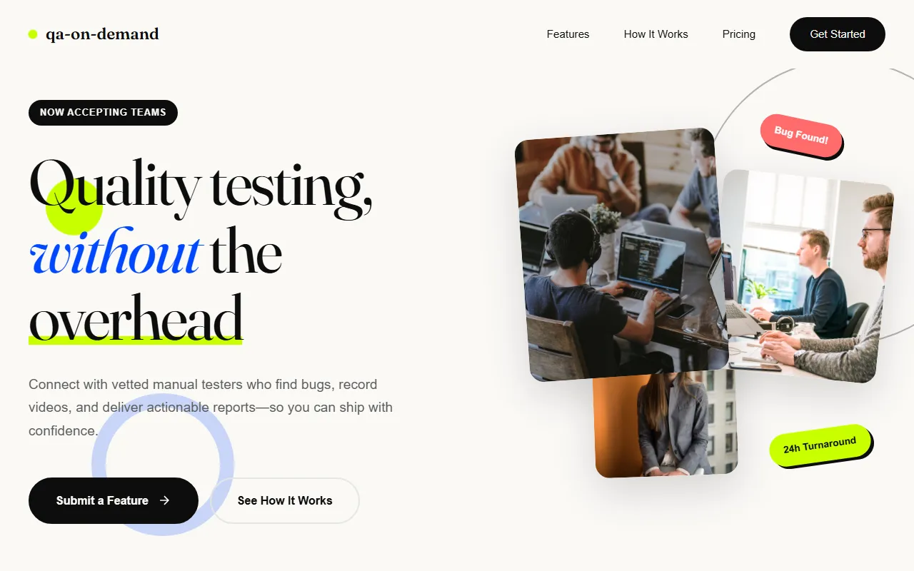 QA on Demand - Version 2